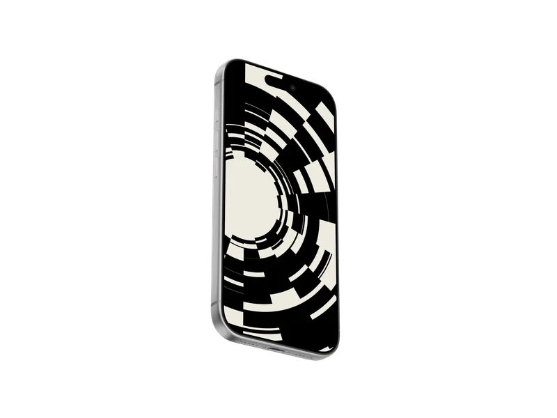 Mobile view of the Creative Coding project